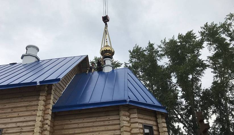 Купола для Казанского храма в селе Красивка, Тамбовской области