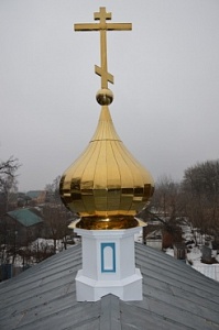 Изготовление и установка купола с барабаном для Казанского храма в селе Алпатьево Московской области