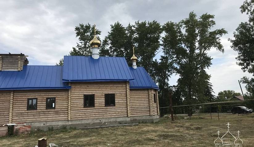 Купола для Казанского храма в селе Красивка, Тамбовской области